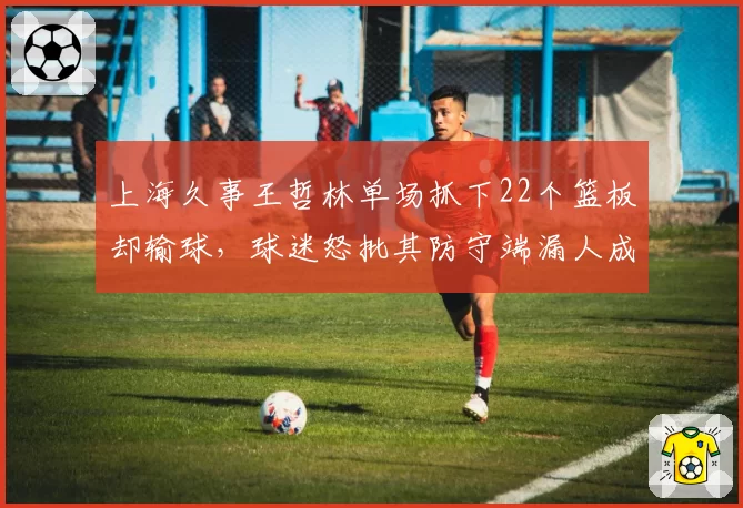 上海久事王哲林单场抓下22个篮板却输球，球迷怒批其防守端漏人成数据刷子