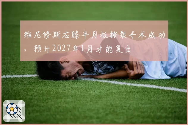 维尼修斯右膝半月板撕裂手术成功，预计2027年1月才能复出
