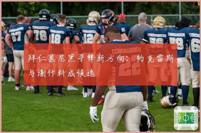 拜仁慕尼黑寻锋新方向：约克雷斯与谢什科成候选
